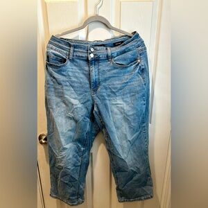 Judy Blue Wide Crop Jeans